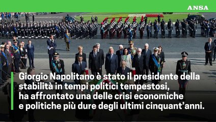 Addio a Napolitano, la stabilita' di governo il suo faro