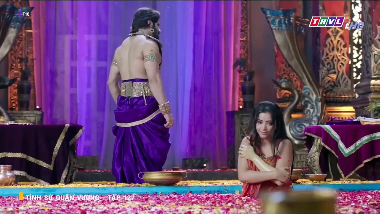 tình sử quân vương tập 127 - THVL1 lồng tiếng - phim ấn độ - xem phim tinh su quan vuong tap 128