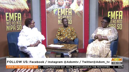 Emfa Wo Ho Nto Nipa So Chatroom on Adom TV (22-9-23)