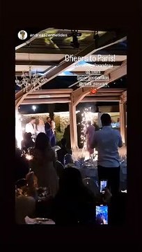 Τούνη-Αλεξάνδρου: Στιγμιότυπα από τη δεξίωση μετά τη βάφτιση του γιου τους, Πάρη!