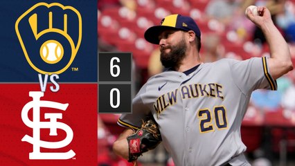 Resumen Cerveceros de Milwaukee vs Cardenales de San Luis / MLB 21-09-2023
