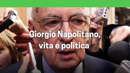 Giorgio Napolitano, vita e politica