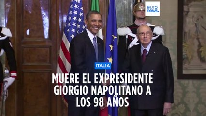 Muere el expresidente de la República Italiana Giorgio Napolitano a los 98 años
