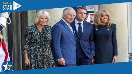 Charles III en France  Brigitte Macron sobre, Camilla plus funky pour leur dernière soirée parisien