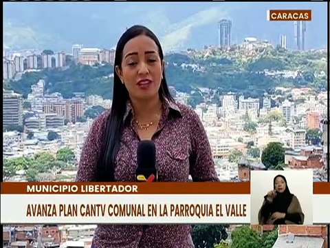 CANTV realiza labores para restablecer y optimizar las telecomunicaciones en la pqa. El Valle
