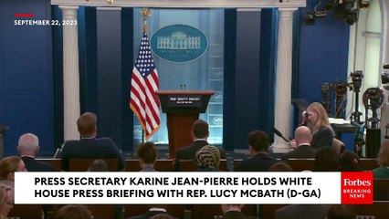 White House Holds Press Briefing, Points Finger At House GOP As Government Shutdown Looms