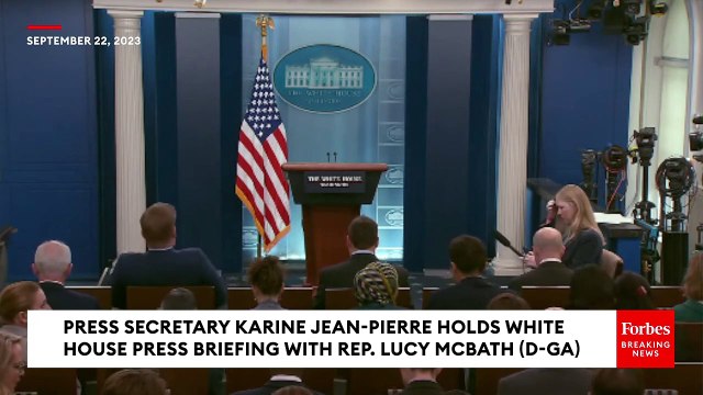 White House Holds Press Briefing, Points Finger At House GOP As Government Shutdown Looms