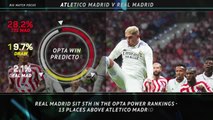 FOOTBALL: La Liga: Big Match Focus - Atletico Madrid v Real Madrid