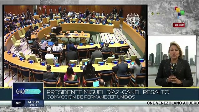 Continúa 78º Período de Sesiones de la ONU
