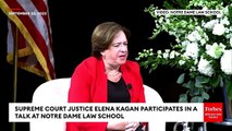 Justice Elena Kagan Discusses Supreme Court Ethics Following Reports On Clarence Thomas, Harlan Crow