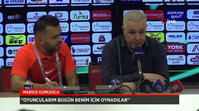 Gaziantep FK Teknik Direktörü Marius Sumudica: Sumudica geri döndü