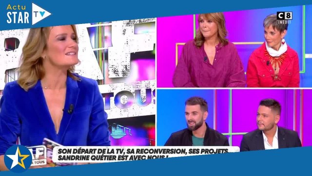 Sandrine Quétier regrette t elle son départ de TF1 L'ancienne animatrice répond sans langue de boi