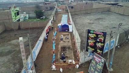 Trabalhadores peruanos encontram tumba inca em obra de tubulação de gás