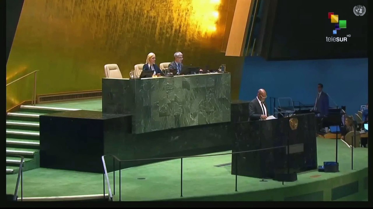 “I come here on behalf of my people to make visible the security problem that we are facing”