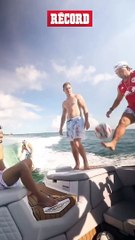 Freestylers y su increíble control de balón... en un bote  ⚽️ #futbol #botes #freestyle