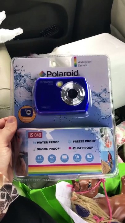 Polaroid Blue Camera