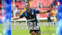 Camilo Sanvezzo sabe que Cruz Azul es un equipo grande pero viene de un mal momento