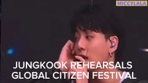 JUNGKOOK Global Citizen Festival Live Rehearsal - 3D by JUNGKOOK! ALBUM SPOILER-!