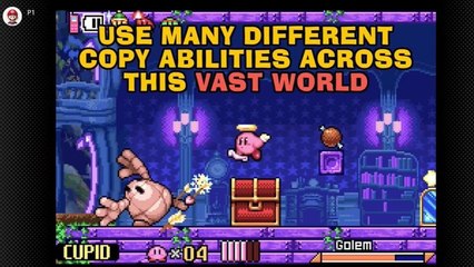 Nintendo Switch Online - Tráiler "Kirby & The Amazing Mirror"