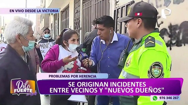 La Victoria: Ancianos son desalojados de su casa mientras dormían