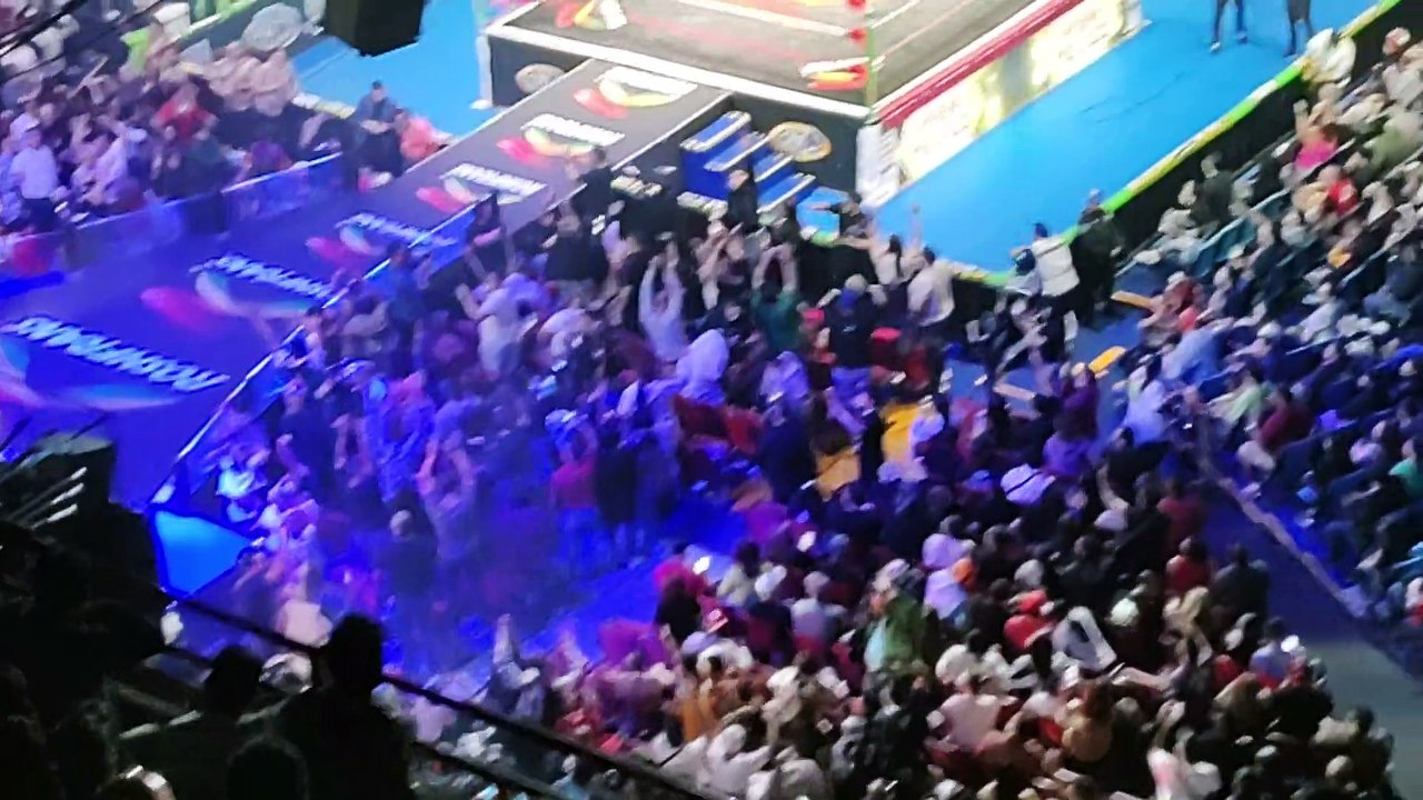 Previo al Máscara vs. Máscara Templario vs. Dragón Rojo Jr.