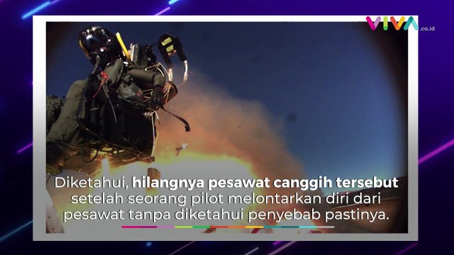 Jet Siluman F-35 saat Ditemukan Pasca Hilang Misterius