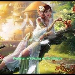 Deméter a Deusa da Colheita na Mitologia Grega.