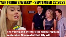 CBS Young And The Restless Spoilers Fridays (9_22_2023) - Ashley wants to take o