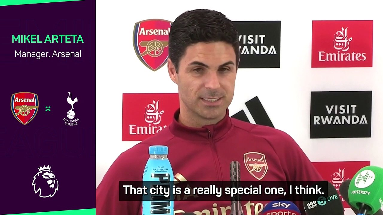 Arteta compares North London Derby to Old Firm