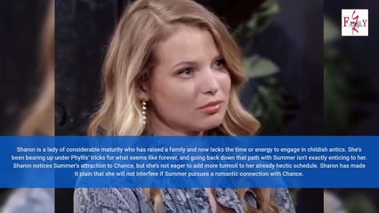 Chance Begs Sharon Not To Dump Him But She Does It Anyway Young and the Restless