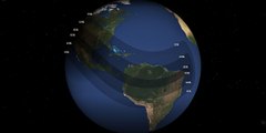Eclipse solar anular: la NASA muestra cómo se verá este fenómeno en América