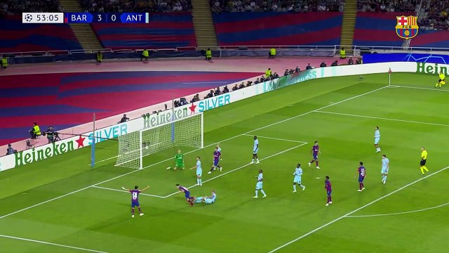 Barcelona vs Antwerp 5-0 All Goals & Highlights - BARÇA vs ANTWERP HIGHLIGHTS UEFA CHAMPIONS LEAGUE 2023-24