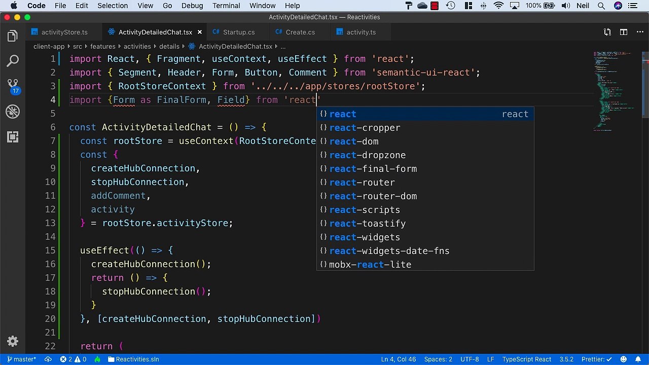 SignalR (Legacy) - Adding the Comment functionality to the client