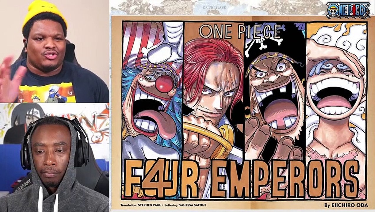 Double Dragon One Piece Chp 1054 Reaction