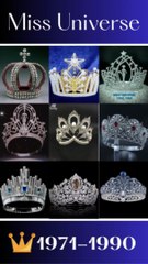 Miss Universe All Winners 1971-1990 || Statistics Space
