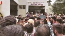 उदयपुर: करंट की चपेट में आने से युवक की मौत, मोर्चरी के आगे जुटी भीड़, परिजनों ने की ये मांग