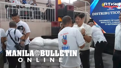 PBBM: Rice supply is not the problem, but the agri sector needs fixing