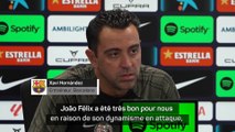 Xavi satisfait de João Félix