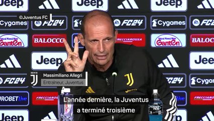 Allegri ne veut pas entendre parler du titre