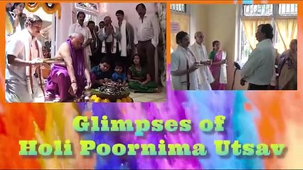 Glimpses of Holi Pournima Utsav at Sainiwas  Sadguru Aniruddha Bapu