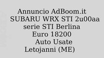 SUBARU WRX STI 2u00aa serie STI Berlina