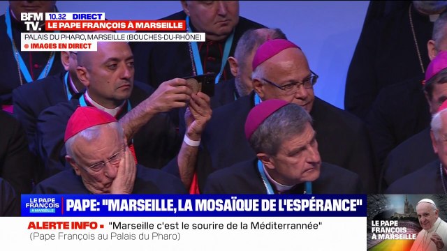 Pape François: Une marée de peuples a fait de Marseille une mosaïque d'espérance
