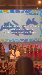VIDEO. Discours du pape au Pharo : "Marseille est la capitale de l’intégration des pauvres"