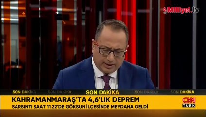 Kahramanmaraş'ta 4.6 büyüklüğünde deprem