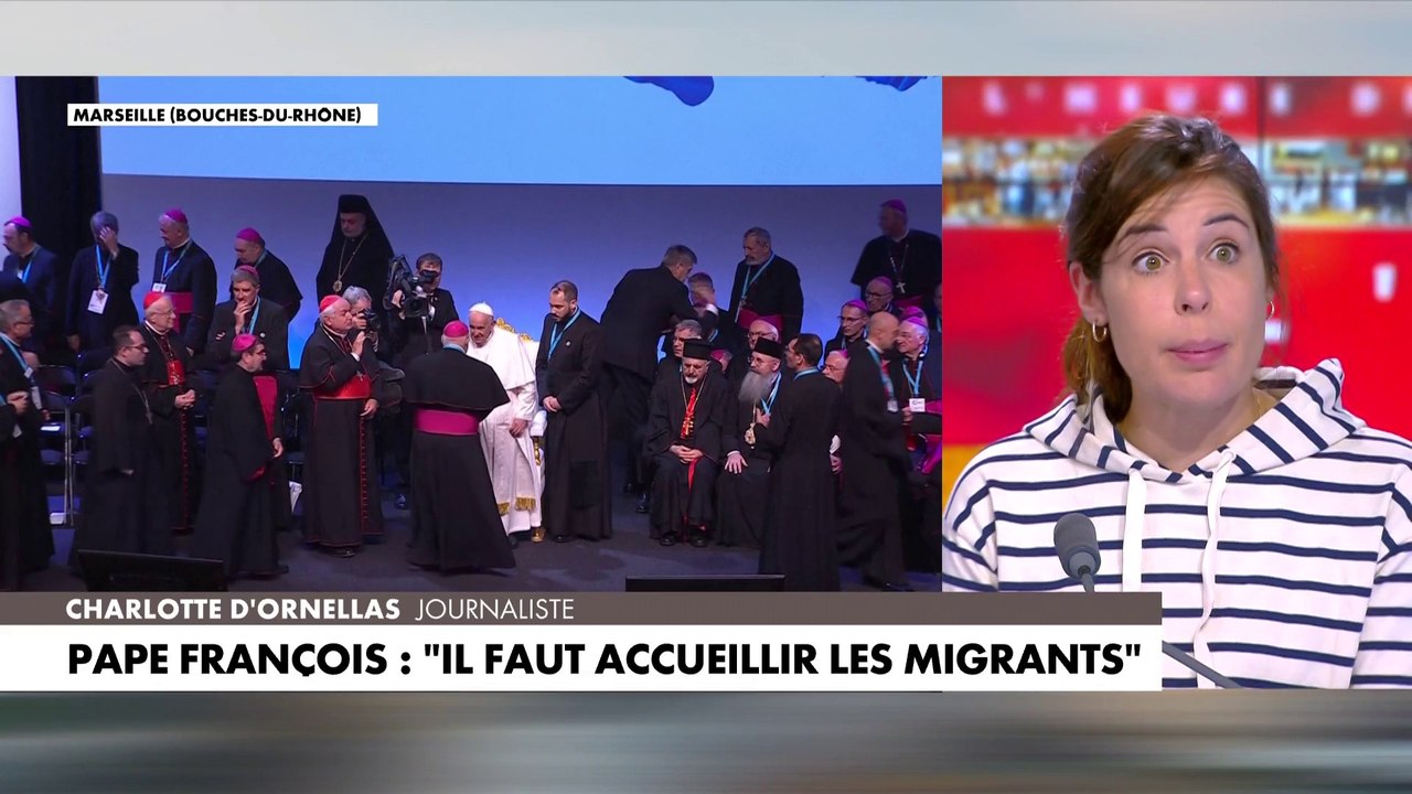 Charlotte d'Ornellas : «Il force le monde entier à regarder le drame de fait qui se passe en Méditerranée»