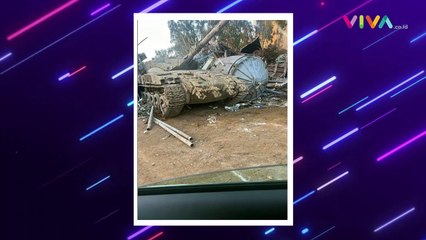 Tank Tua Israel Muncul di Timbunan Barang Rongsokan