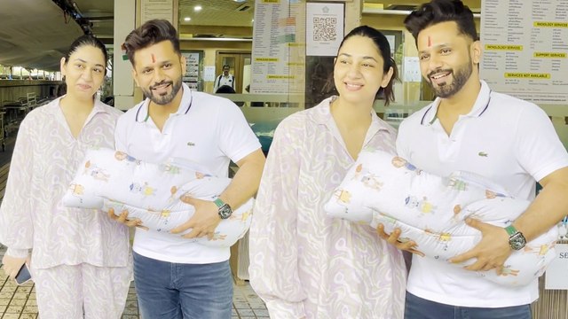Disha Parmar और Rahul Vaidya ने दिखा Baby Girl पहली झलक, पैपराजी ने पूछा नाम तो..