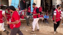 الهلال الأحمر الليبي يتابع عمله في درنة.. كيف يبدو المشهد في المدينة المنكوبة؟