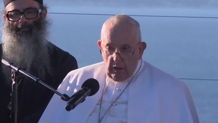 El papa Francisco arremete en Marsella contra el "fanatismo de la indiferencia" con la inmigración