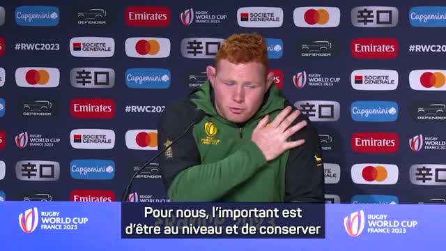 Afrique du Sud - Kitshoff : Les deux équipes jouent gros